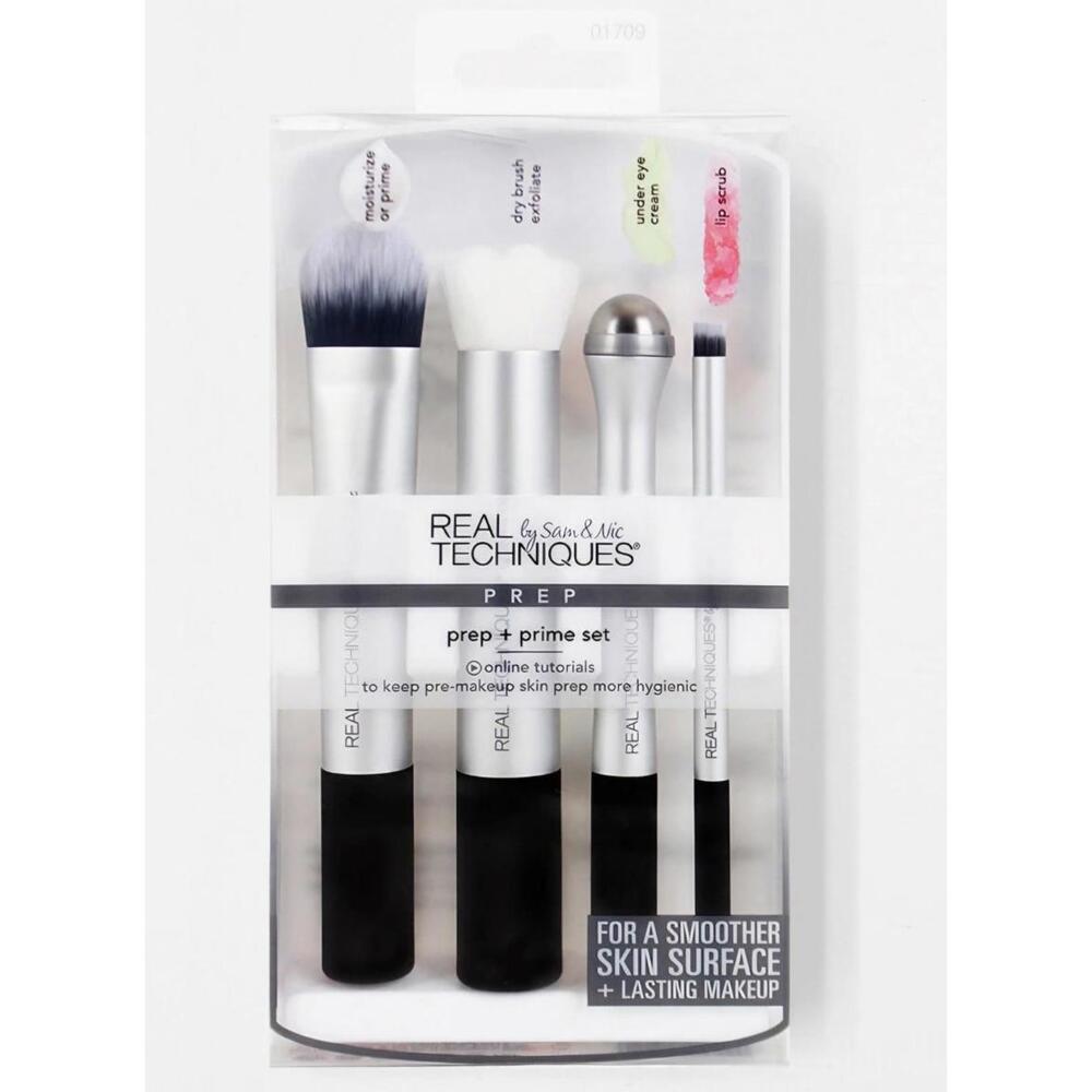 Real Techniques Sam & Nic Prep & Prime Set NWT